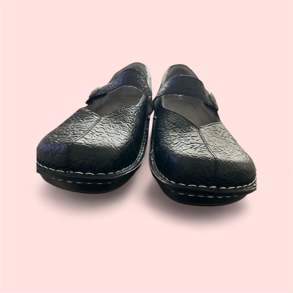 Alegria Women's Black Mary Jane Shoes - Picture 6 of 7